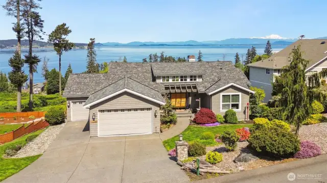 Welcome to 420 Vanderlin Drive in Brentwood on Camano Island, the no ferry Island.