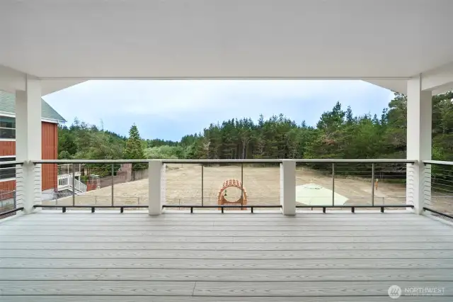 Upstairs Deck