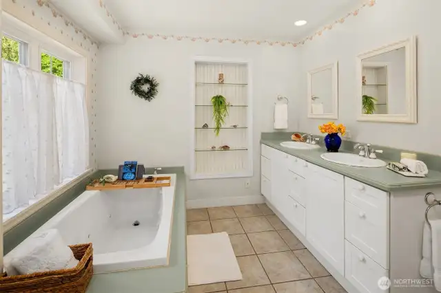 Primary Bath, Shower not pictured-but behind you
