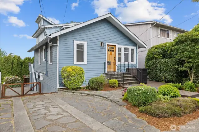 Cute Street, Great Location, Off Street Parking Gated and Fenced. EV Charger in Driveway.