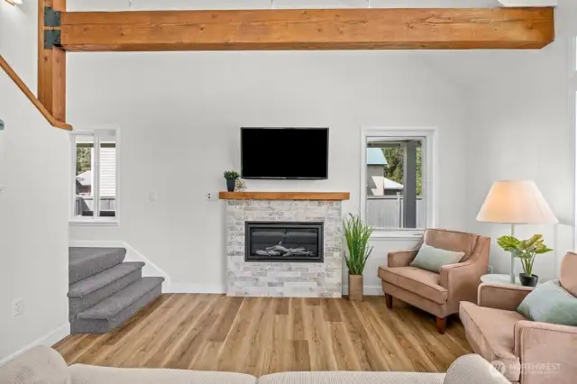 Open concept living room