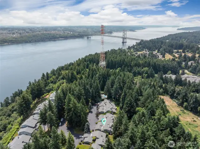 Residents of Point Evans have access to the waterfront shown here.