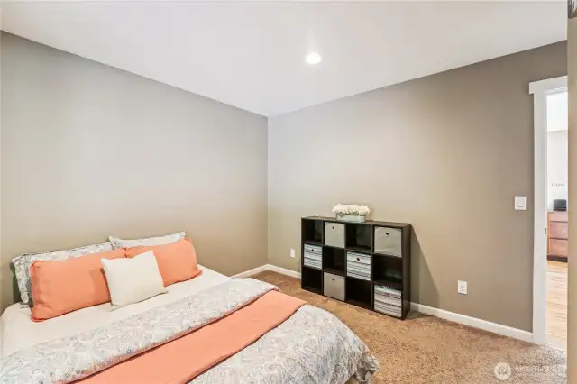 4th bedroom/office on main floor off kitchen