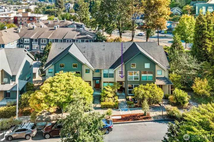 Life in New Rainier Vista means more than just a home—it’s a neighborhood with built-in fun and convenience. The HOA ($400.45/mo) takes care of the landscaping, exterior, roof, and common areas, so you can enjoy the good stuff: a playground, athletic court, and nearby access to Cheasty Trails for a quick dose of nature. Colorful murals even brighten the alley by your garage—because who doesn’t love a splash of art on the way home?
