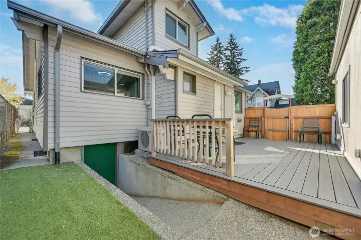 Nice view of the back of the home.