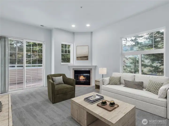 Virtually staged for visual inspiration only.