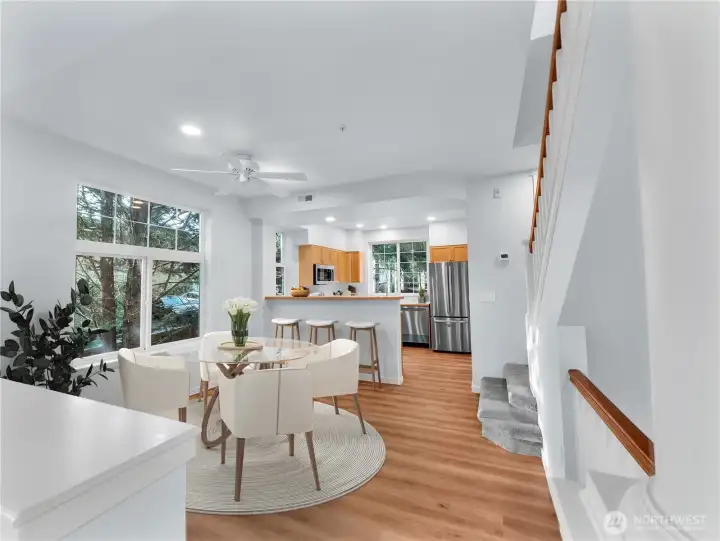 Virtually staged for visual inspiration only.