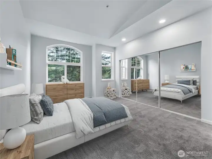 Virtually staged for visual inspiration only.