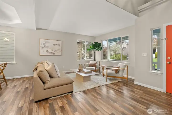 Large living area that is perfect for entertaining