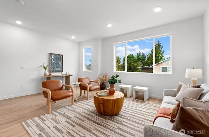 Pictures of model home.