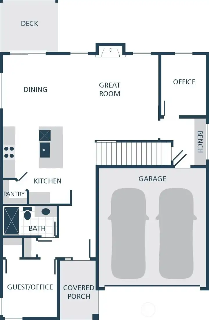 Photographs are for illustrative purposes only. Features, finishes, interior/exterior colors, landscaping and floorplan shown may vary from actual homes built