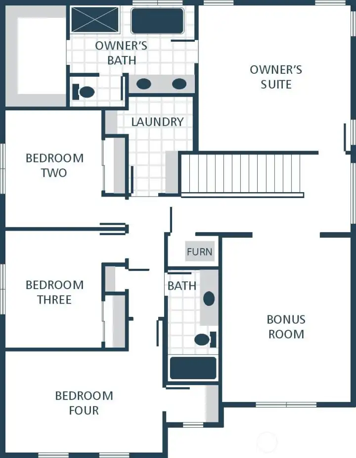 Photographs are for illustrative purposes only. Features, finishes, interior/exterior colors, landscaping and floorplan shown may vary from actual homes built