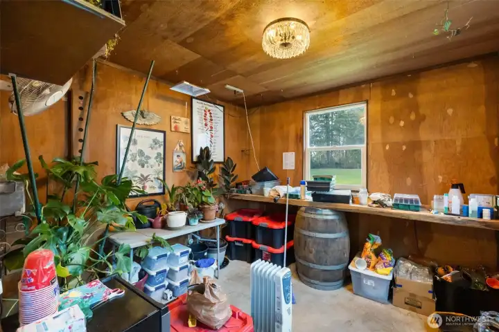 Heated tack room