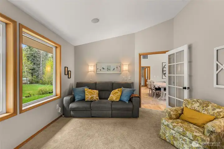 perfect as a media room, reading nook, or flexible living space.