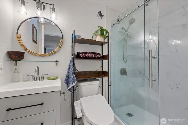 3/4 Guest bathroom upstairs