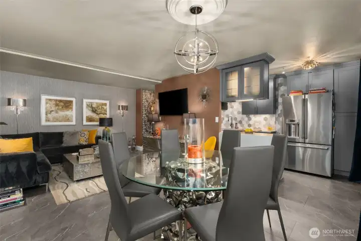 Room for a real dining table