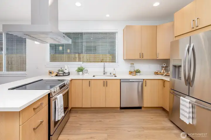 Enjoy lot's of storage and counterspace. **staged unit B**