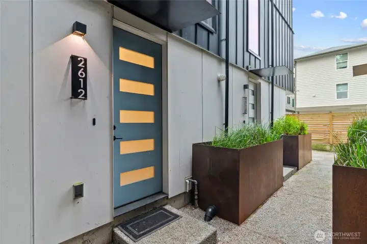 Front door entrance