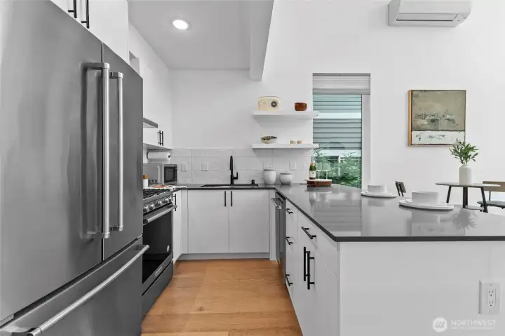 Stainless steel appliances