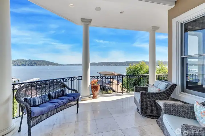 Plenty of covered entertaining areas