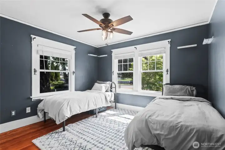 Front bedroom on the main floor