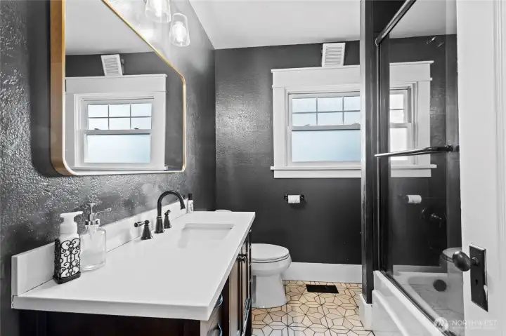 Full main floor bathroom updated in 2021