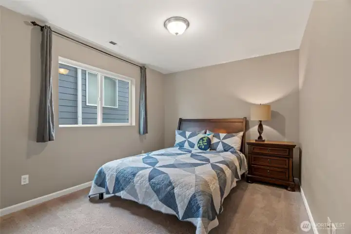 Upper level bedroom.