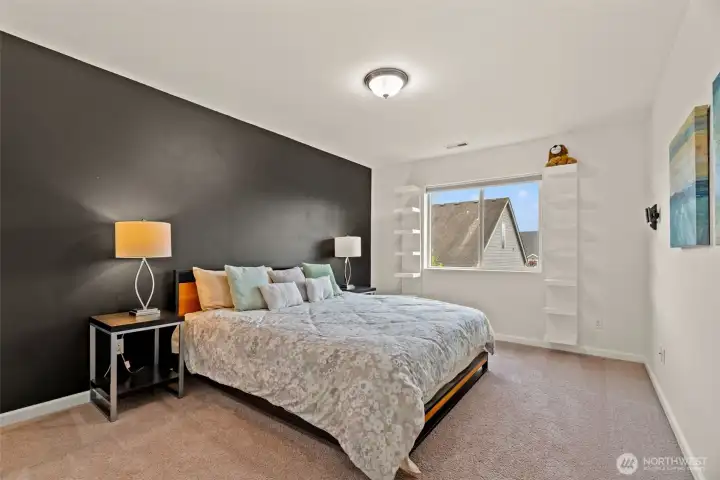 Upper level bedroom.