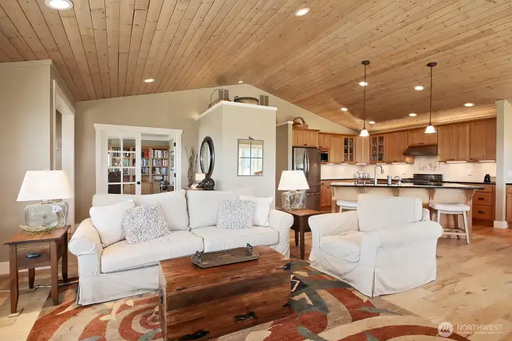 Open floor plan.