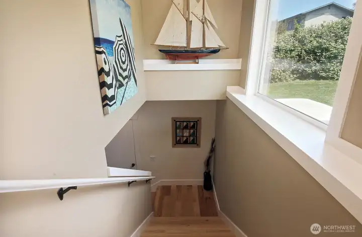 Let's go downstairs.