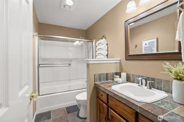 Hall full bathroom Hall full bathroom