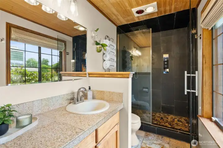 Primary bathroom Primary bathroom