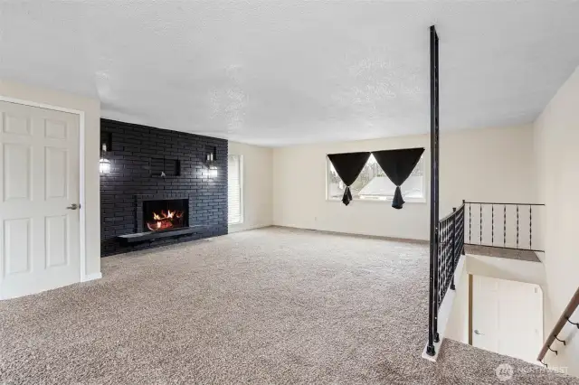 Huge upstairs bedroom