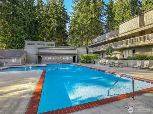 One of four pools