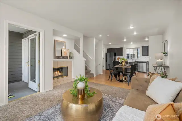 Open floor plan!