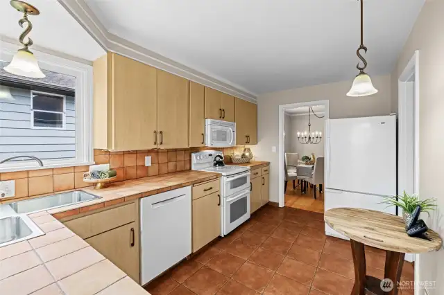 Kitchen has been updated, newer appliances throughout
