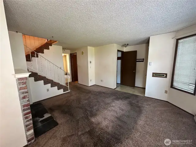 Living room as you enter from front door