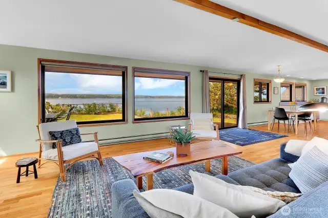 Breathtaking views from the living room.
