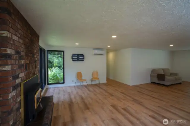 New paint and flooring