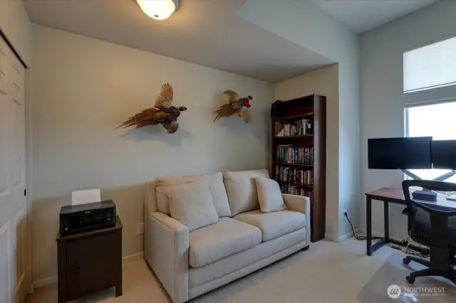Bedroom 4 - note the extended ceilings in Bedrooms 3 & 4.
