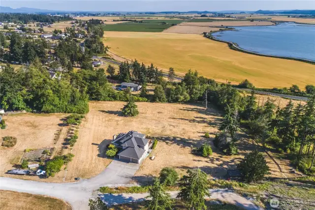 2.5 acres all to your self, potential to be subdivided.