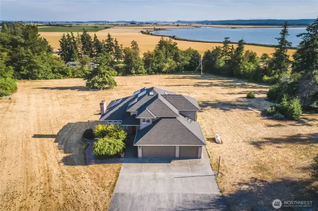 Well maintained home, recently painted exterior.