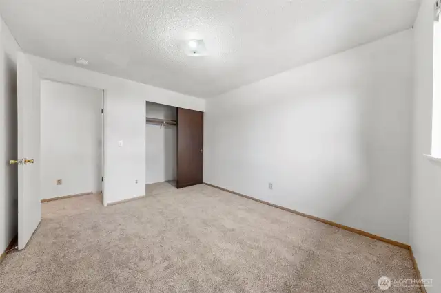 Bedroom 1 closet.