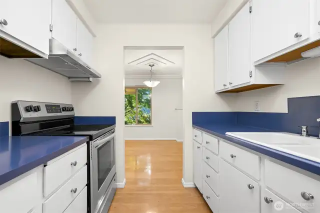 Plenty of storage in this kitchen