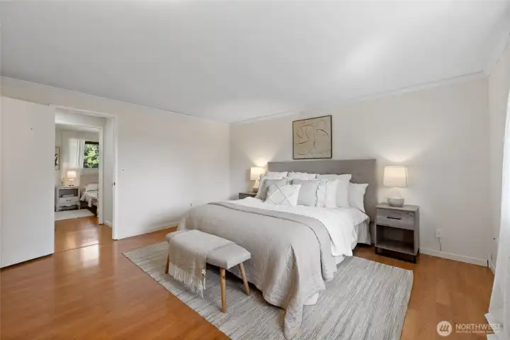 Primary bedroom.