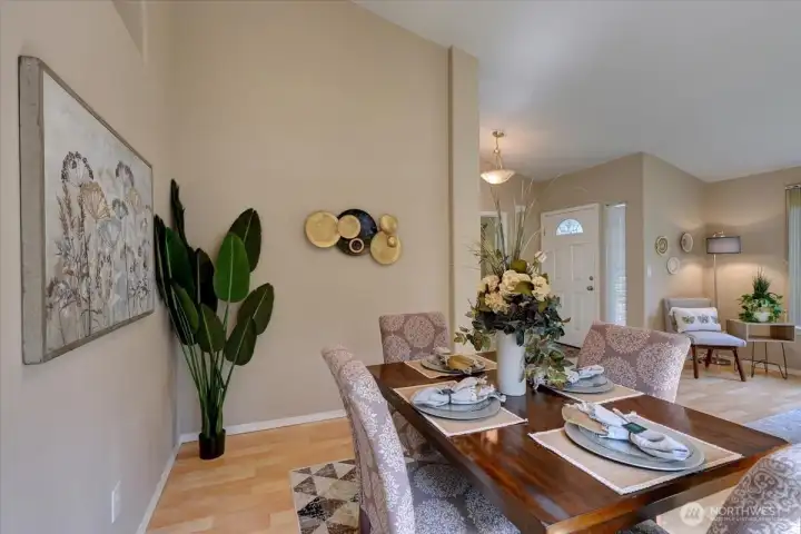 Formal living room space