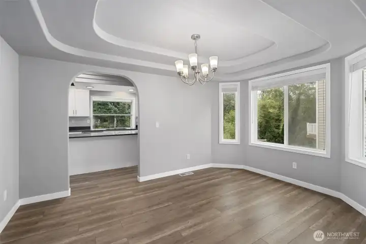 Another view of the dining room.