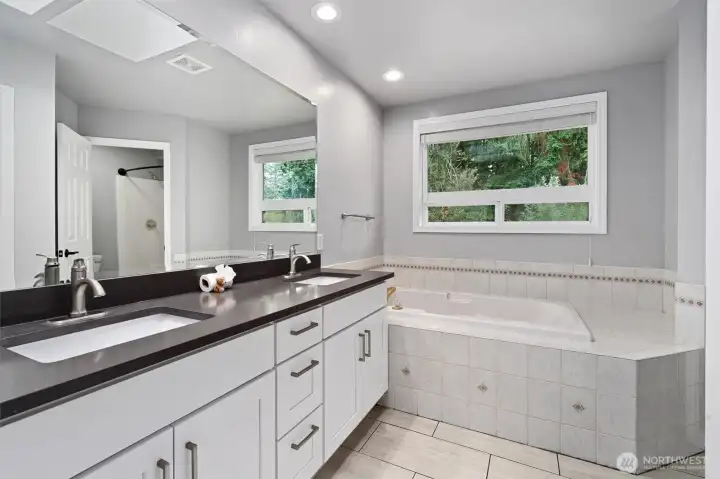 Primary 5-piece bathroom.