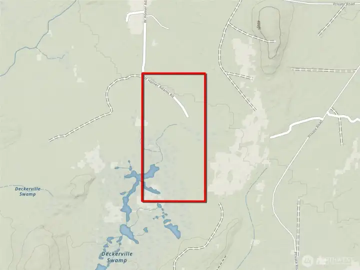 Approximate boundaries in red