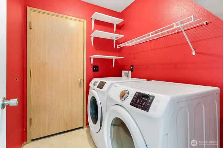Handy laundry room